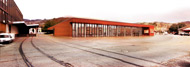 Visualisierung Architektur Wettbewerb Aussen Feuerwehr Weinfelden 2013 2. Platz